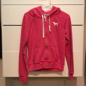 PINK Zip up Sweatshirt